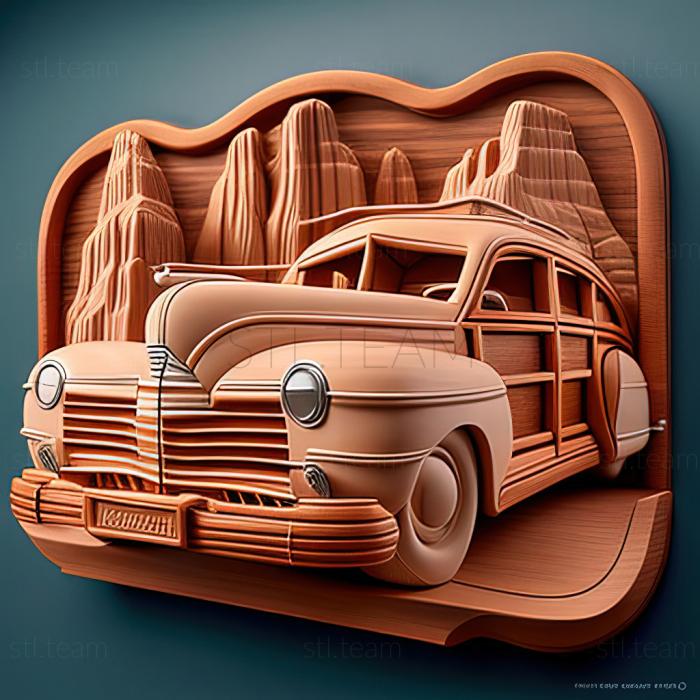 3D модель Chrysler Town Country 19411988 (STL)